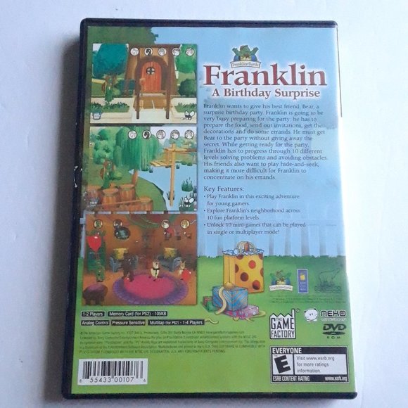 Franklin A Birthday Surprise - Playstation 2 Game PS2 - Picture 3 of 3